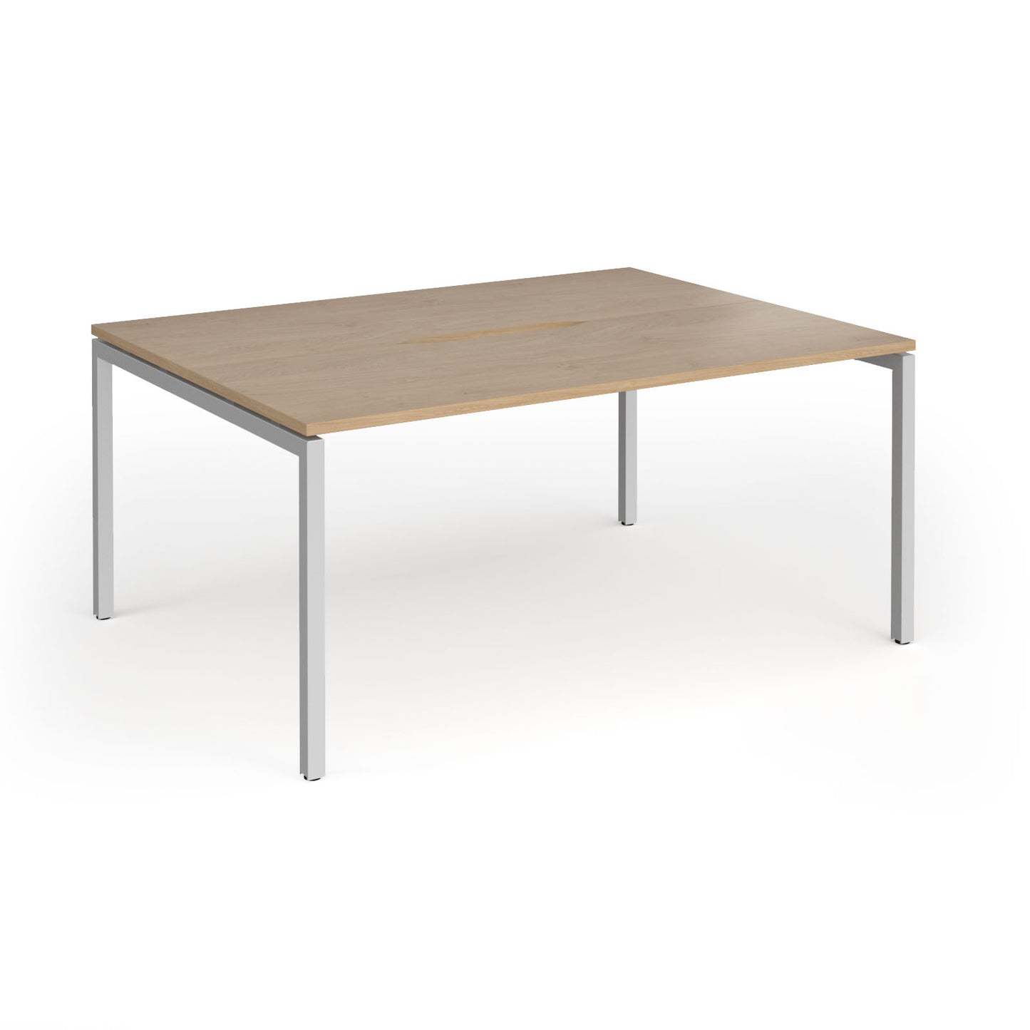 Connex Plus Goal Post back to back desks 1200mm deep - GCO1612-S-KO