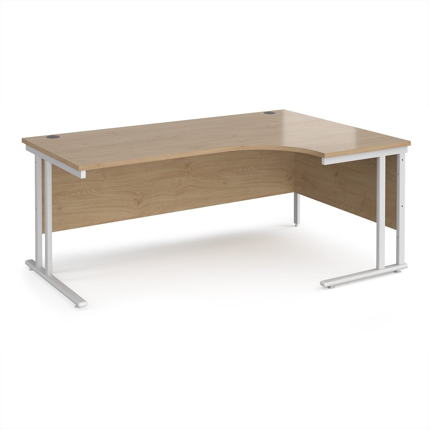 Maestro 25 cantilever right hand ergonomic desk - MC18ERWHKO