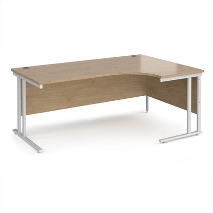 Maestro 25 cantilever right hand ergonomic desk - MC18ERWHKO