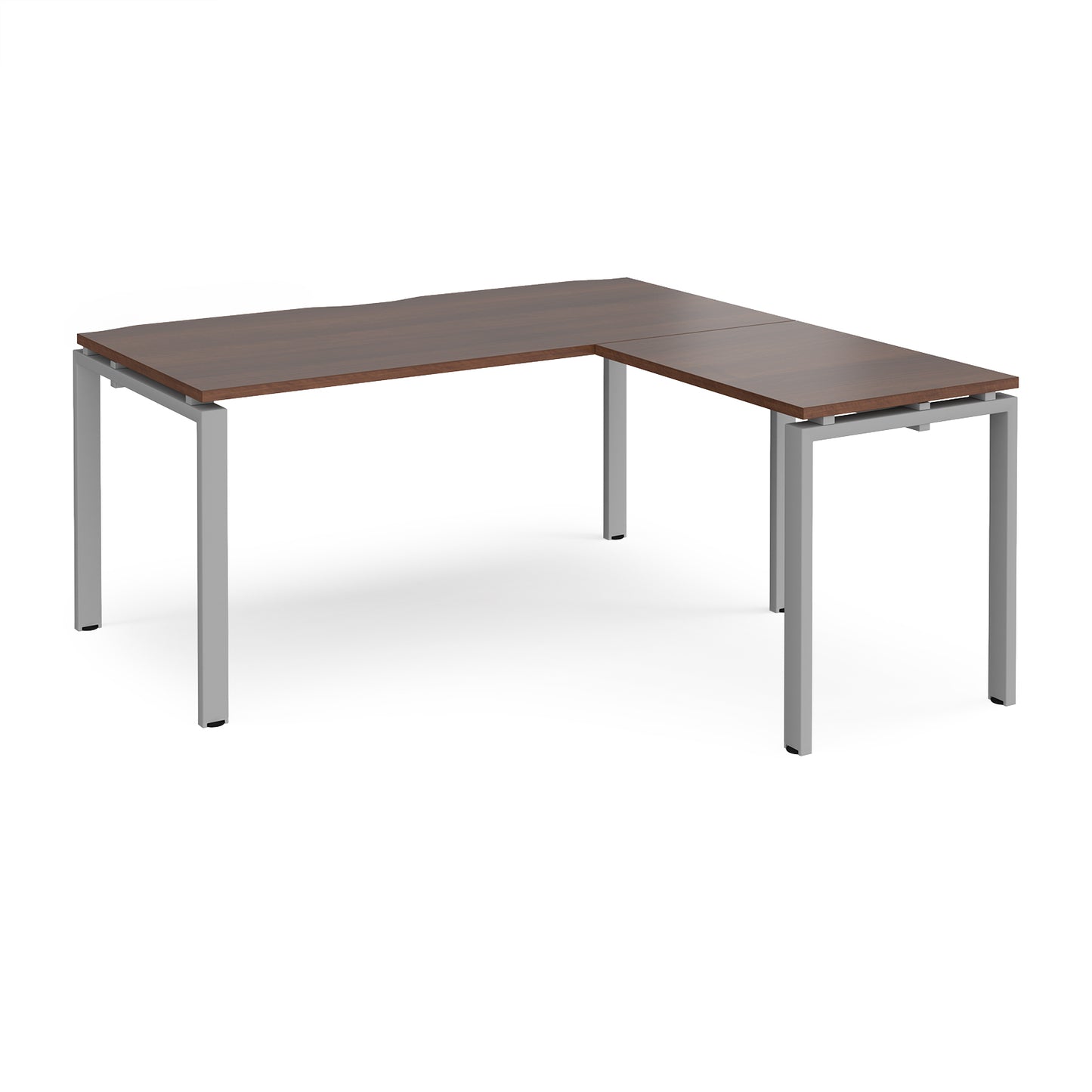 Adapt straight desk with return - ER1688-S-W