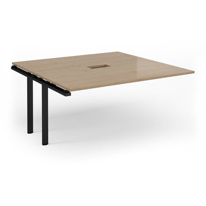 Adapt square power ready add-on boardroom table - EBT1616-AB-CO-K-KO