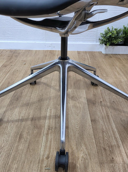 Dynamic Lucia Executive Office Chair Seat Height, Back Recline