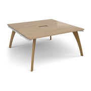Fuze square power ready boardroom table
