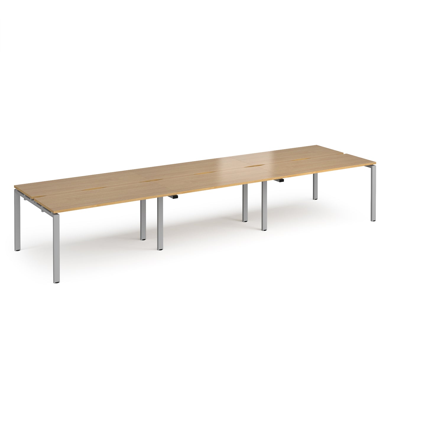 Adapt triple back to back desks 1200mm deep - E4212-S-O