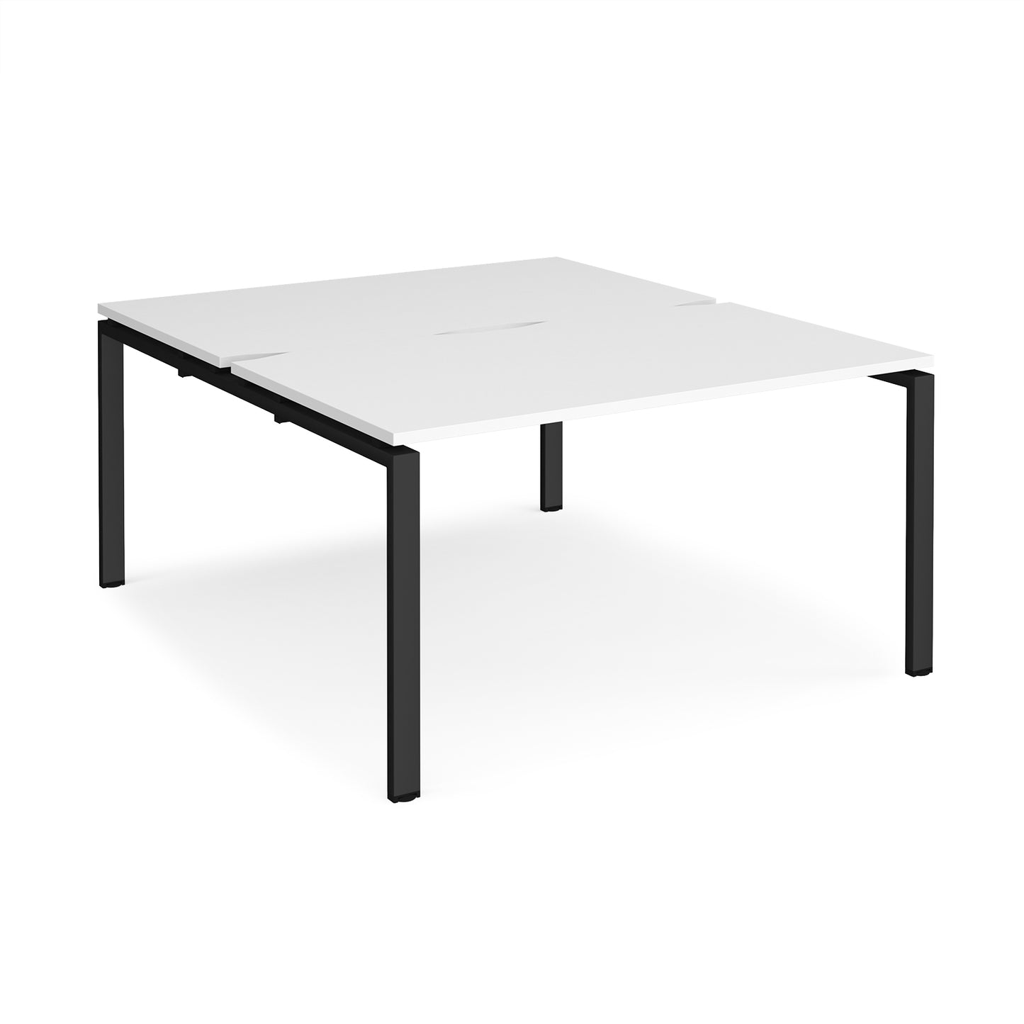 Adapt back to back desks 1600mm deep - E1416-K-WH