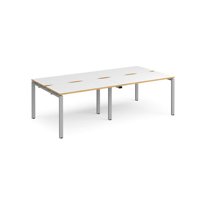 Adapt double back to back desks 1200mm deep - E2412-S-WO