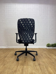 Boss Design Komac Ergonomic Operator Task Chair – Adjustable Office Chair