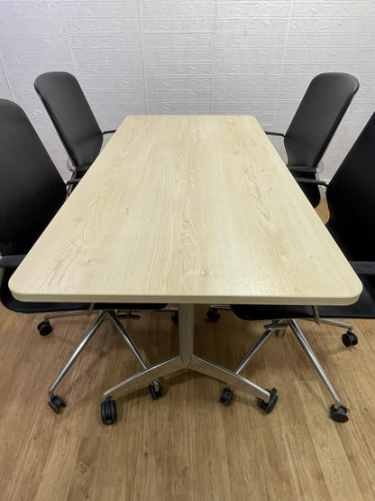 Set Of 1 Senator Foldable Mobile Table & 4 Lucia Chairs