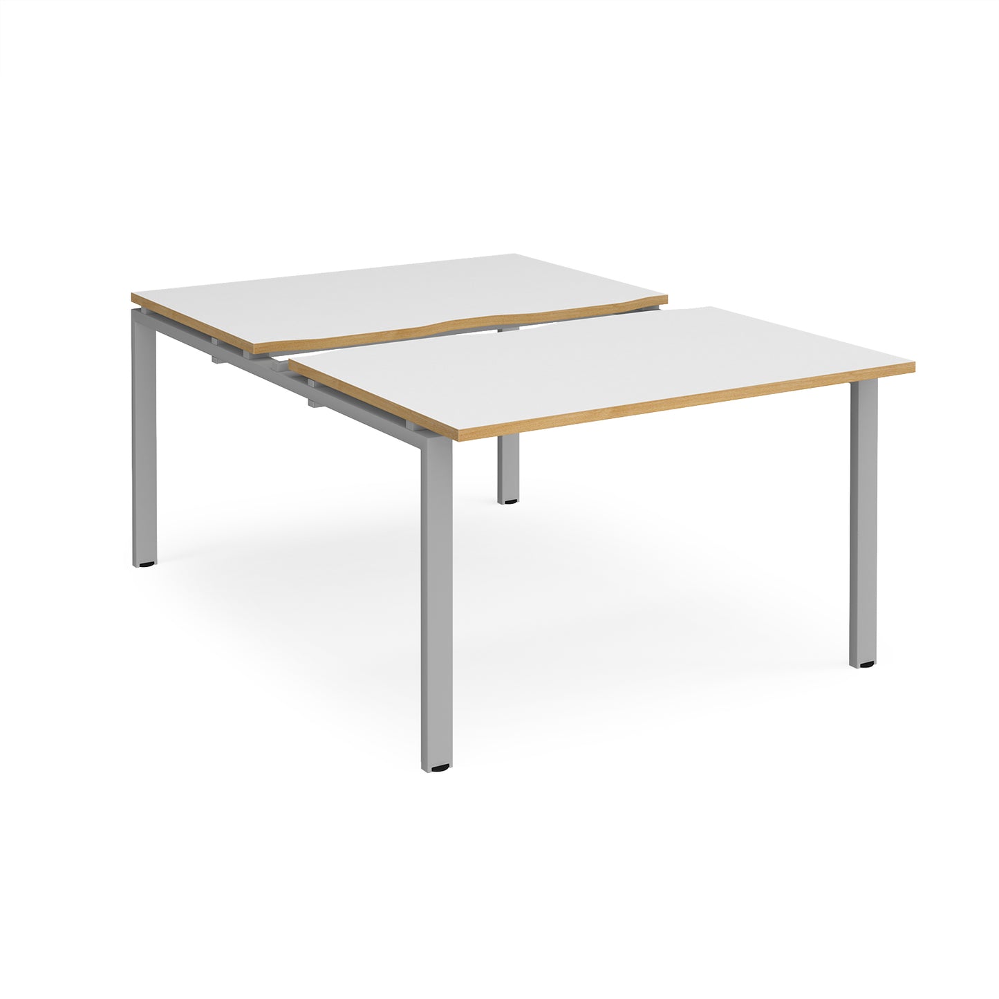 Adapt sliding top B2B desks 1600mm deep - STE1216-S-WO