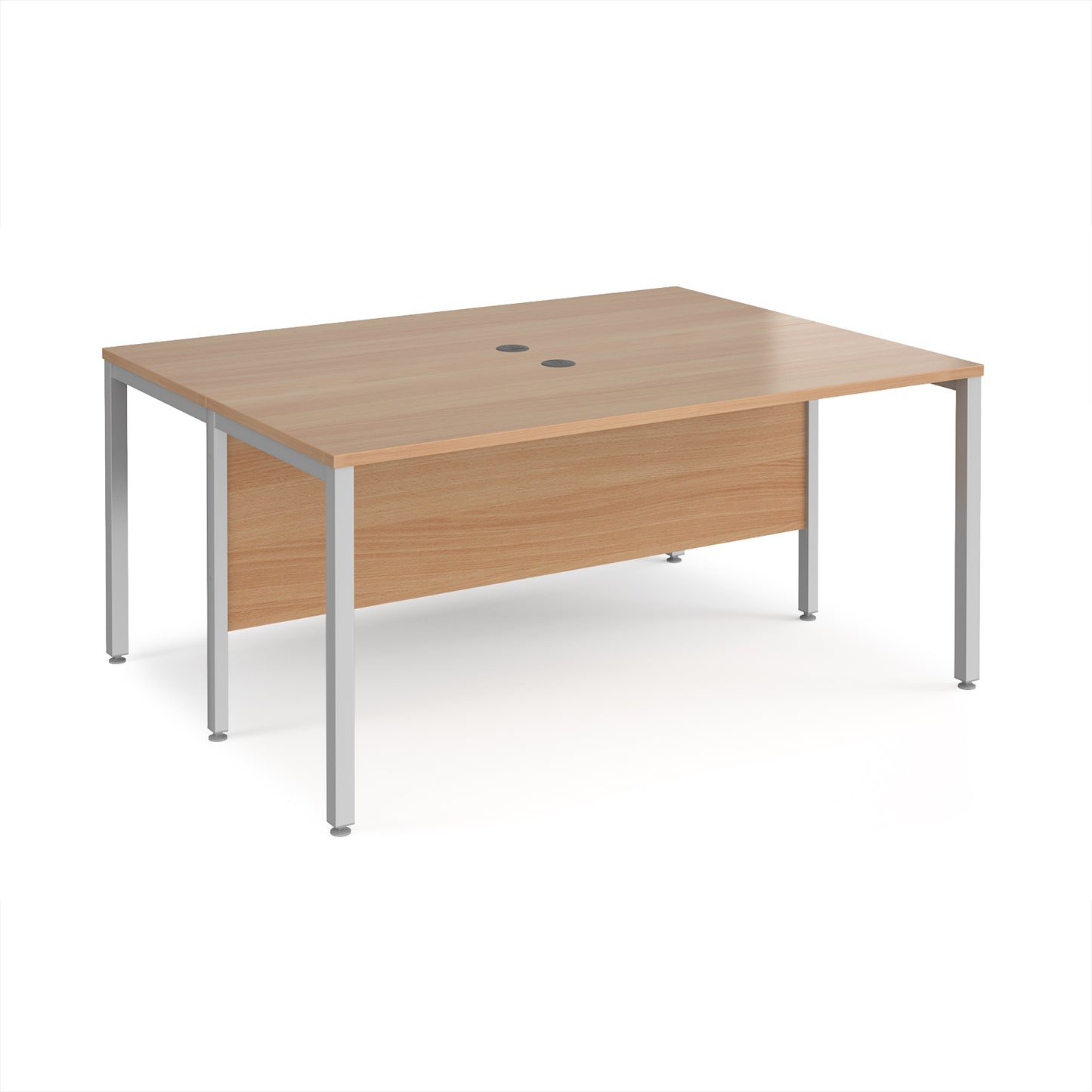 Maestro 25 bench back to back straight desks 1200mm - MB1612BSB