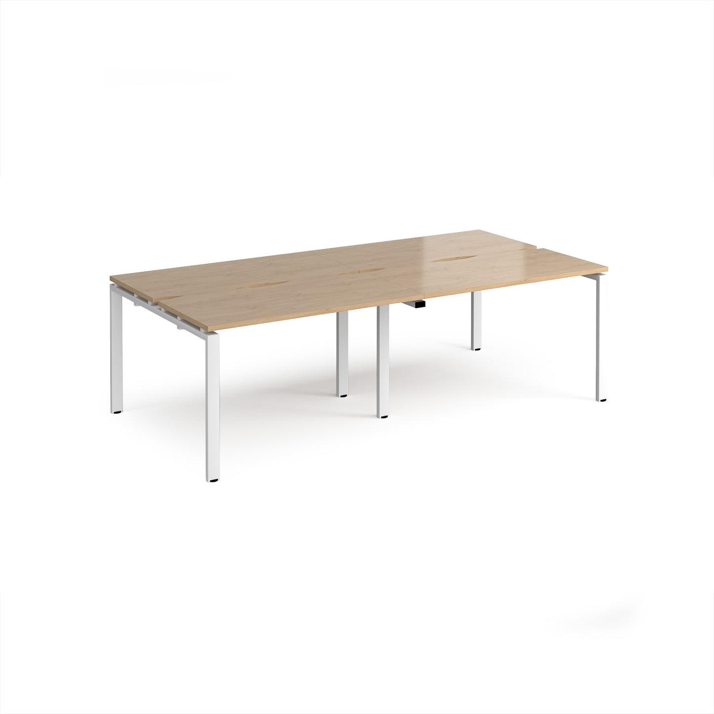 Adapt double back to back desks 1200mm deep - E2412-WH-KO