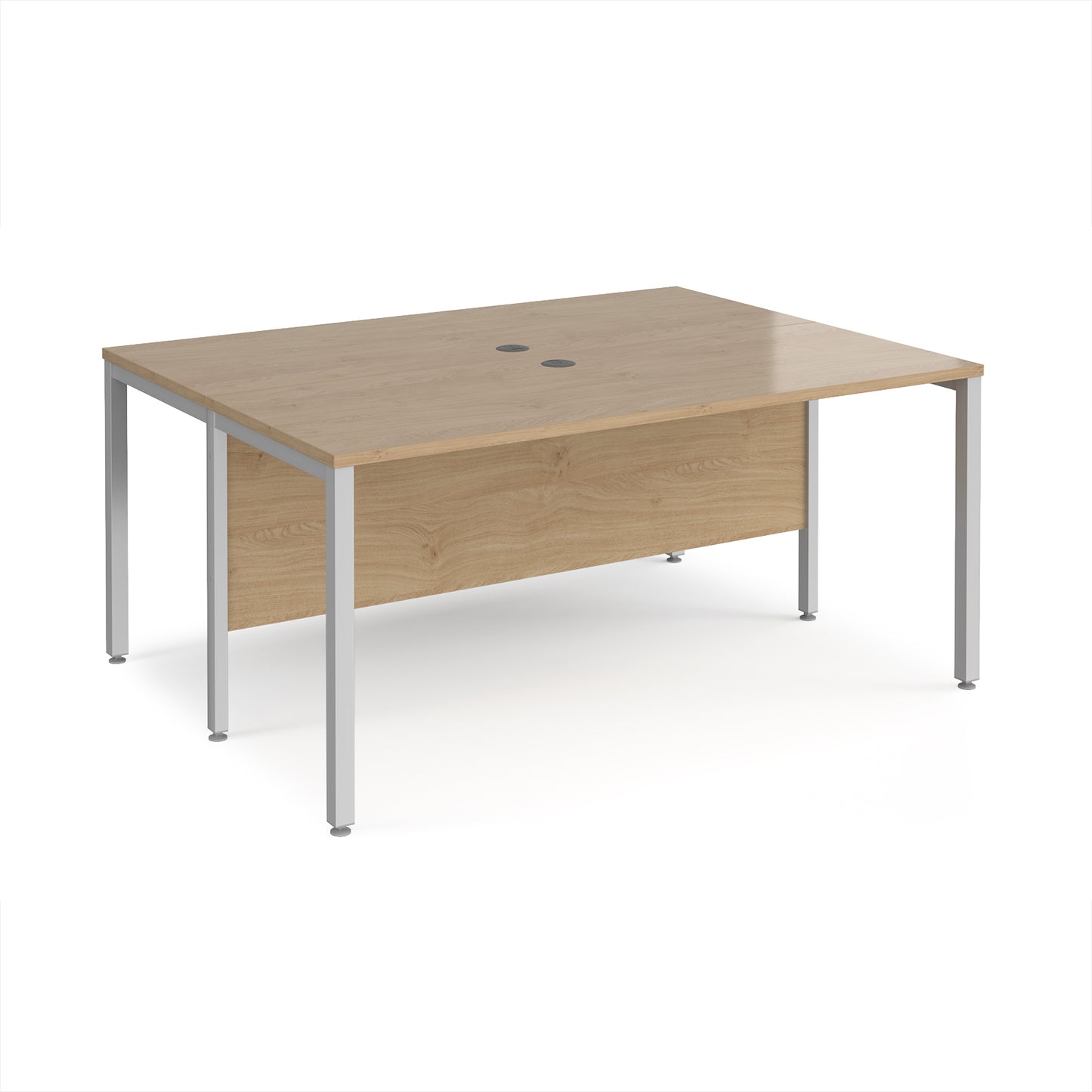Maestro 25 bench back to back straight desks 1200mm - MB1612BSKO