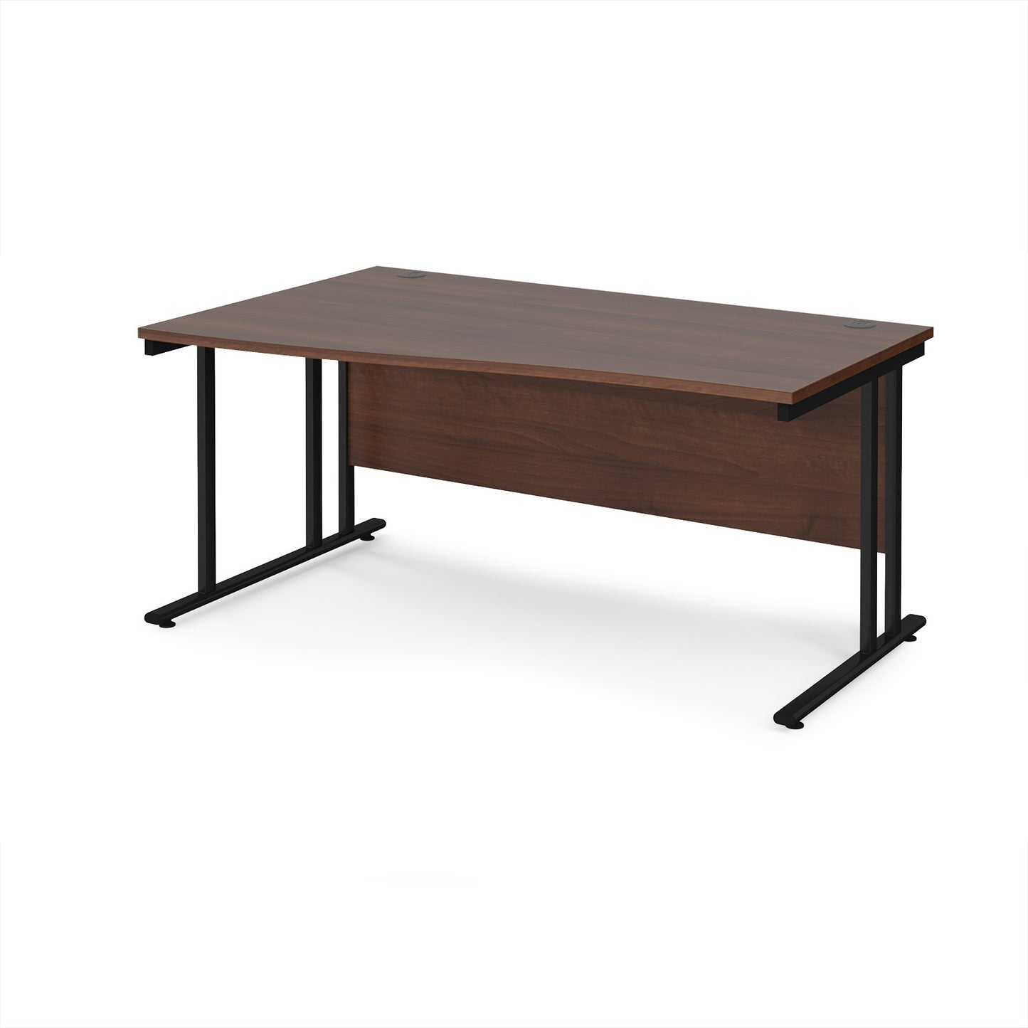 Maestro 25 cantilever left hand wave desk - MC16WLKW