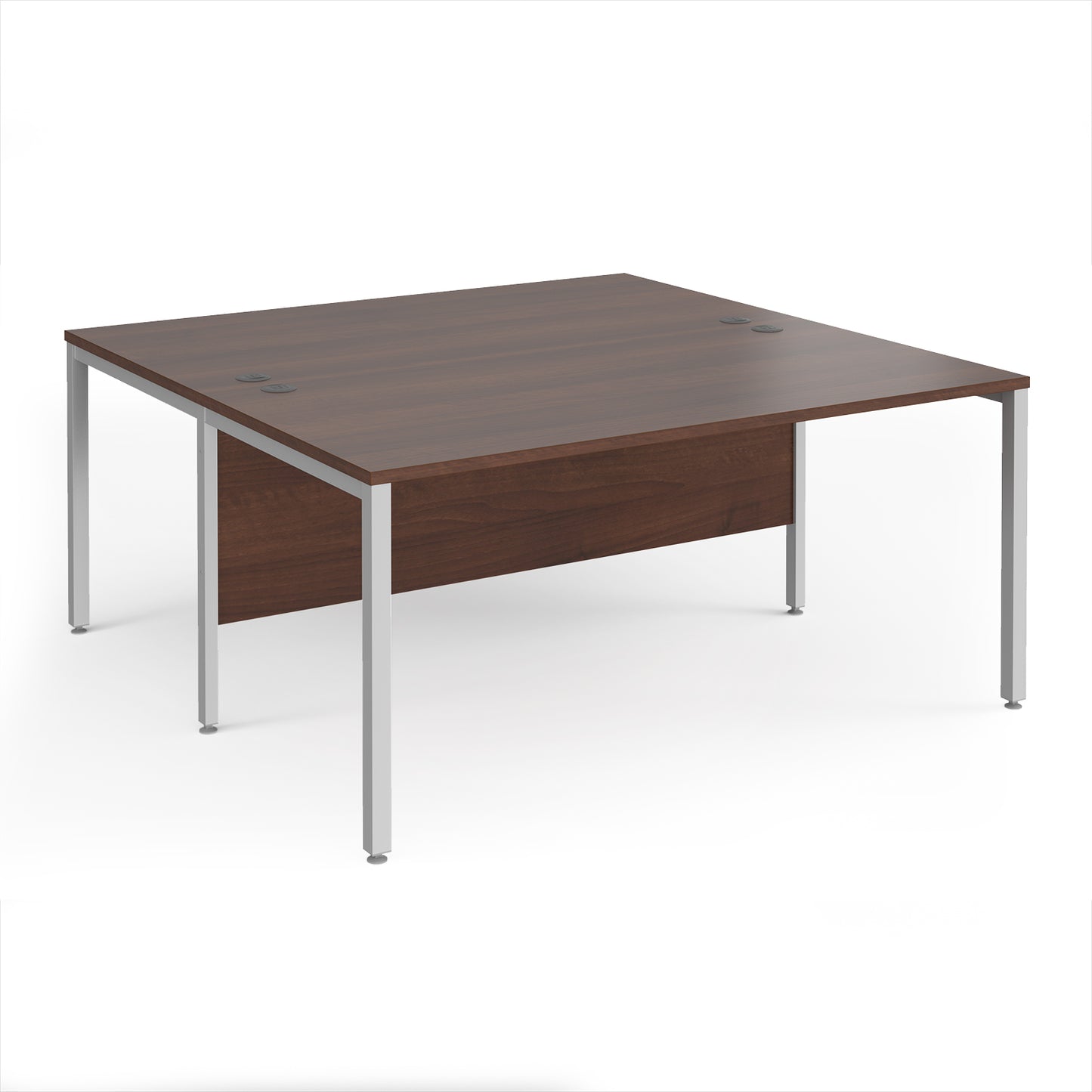 Maestro 25 bench back to back straight desks 1600mm - MB1616BSW
