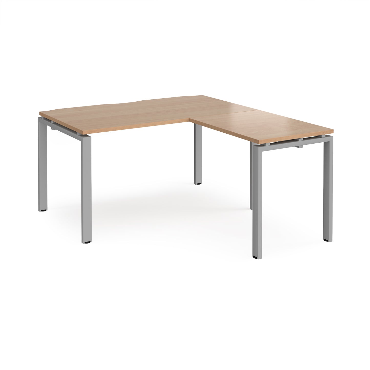 Adapt straight desk with return - ER1488-S-B