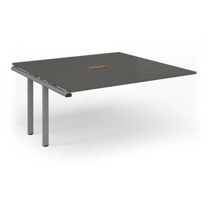Adapt square power ready add-on boardroom table - EBT1616-AB-CO-S-OG