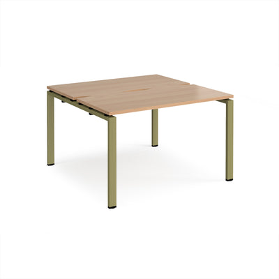 Adapt back to back desks 1200mm deep - E1212-GN-B