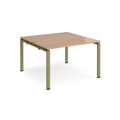 Adapt back to back desks 1200mm deep - E1212-GN-B