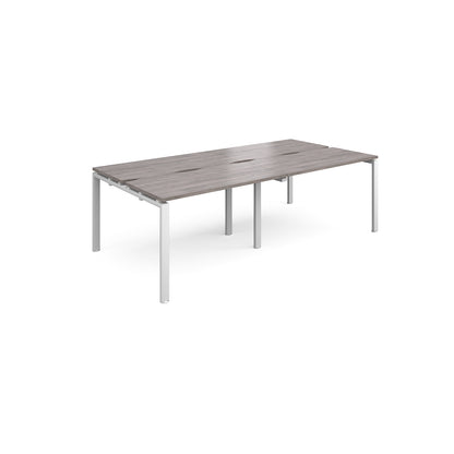 Adapt double back to back desks 1200mm deep - E2412-WH-GO