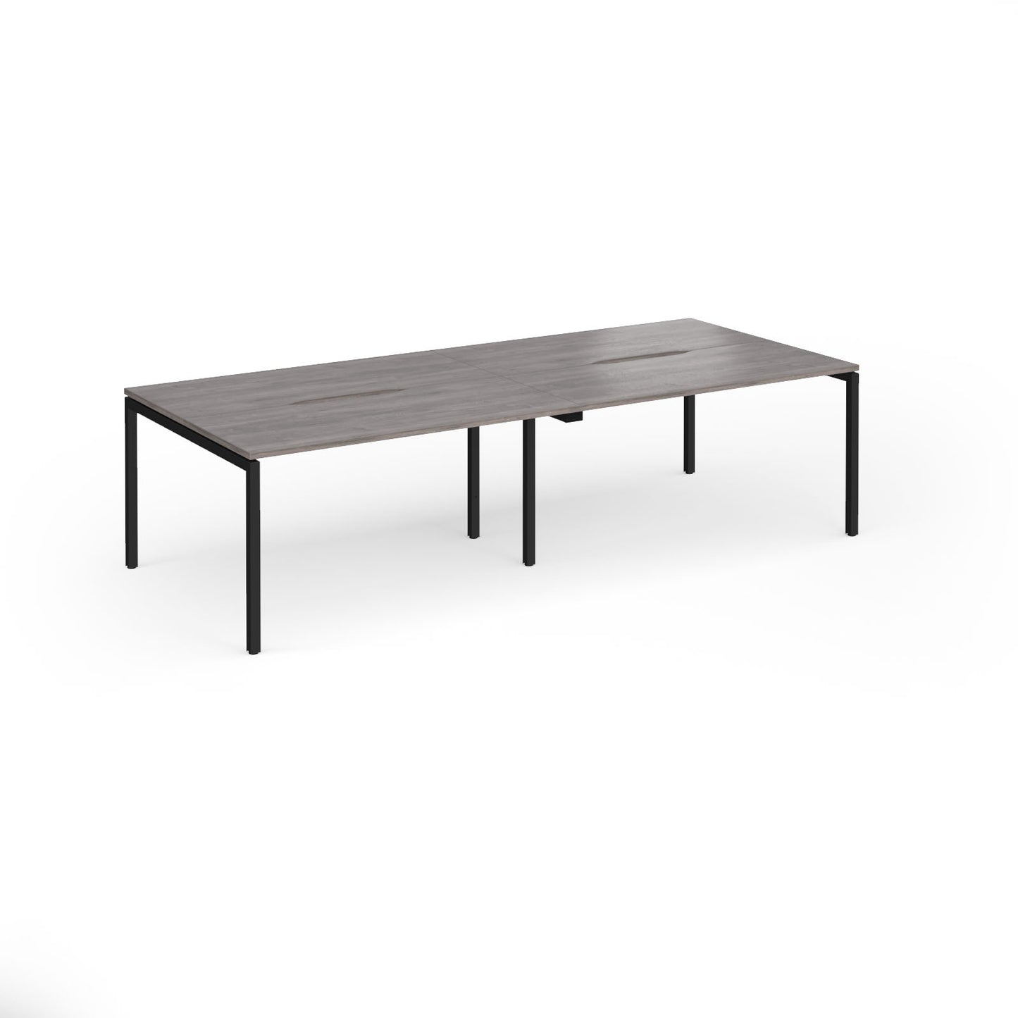 Connex Plus Goal Post Double Back to Back Desks 1200mm deep - GCO2812-K-GO