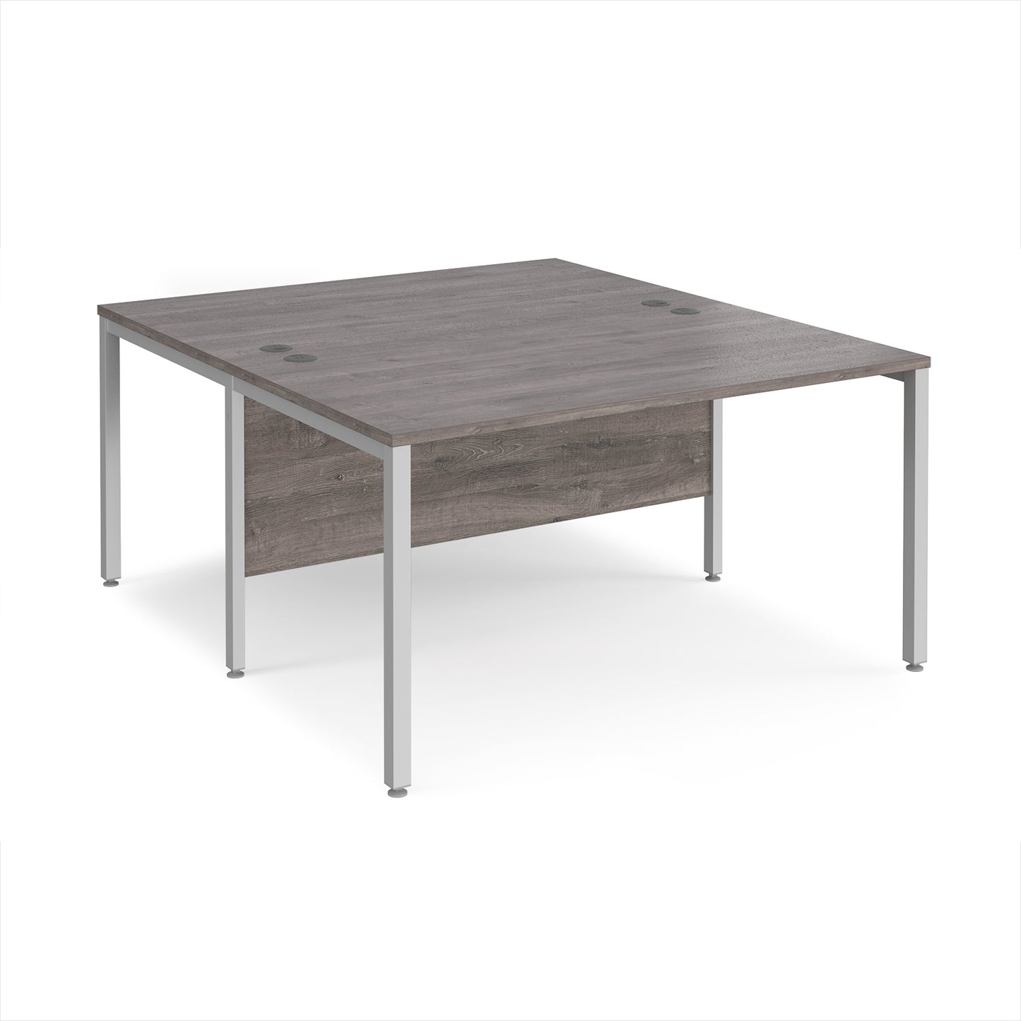 Maestro 25 bench back to back straight desks 1600mm - MB1416BSGO