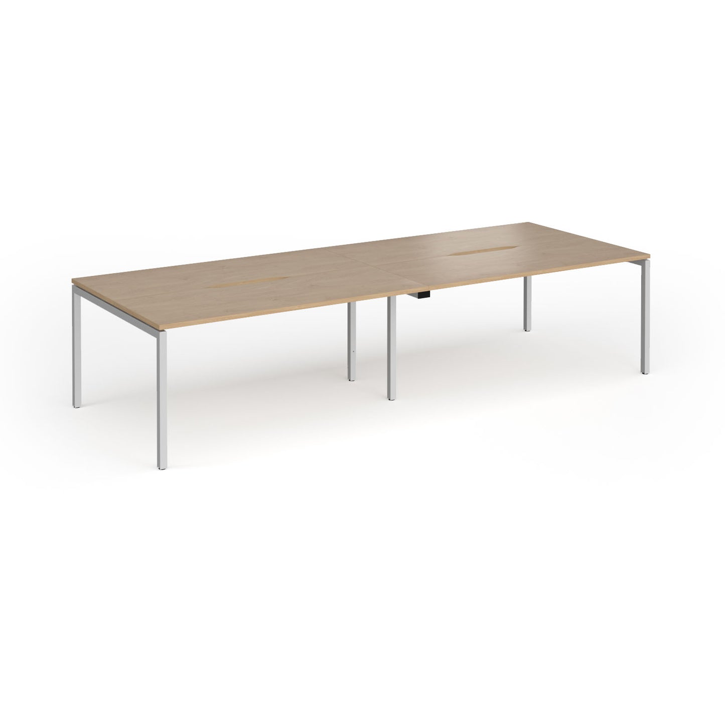 Connex Plus Goal Post Double Back to Back Desks 1200mm deep - GCO3212-S-KO