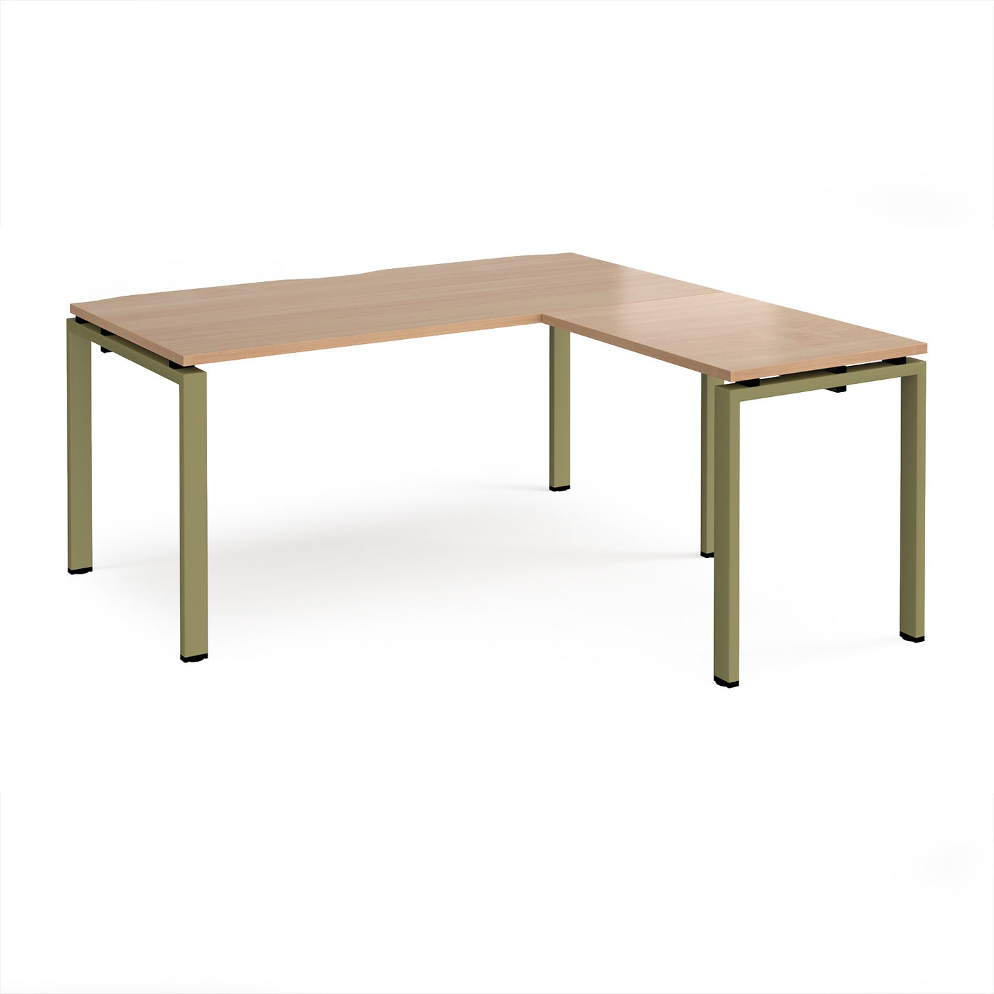 Adapt straight desk with return - ER1688-GN-B