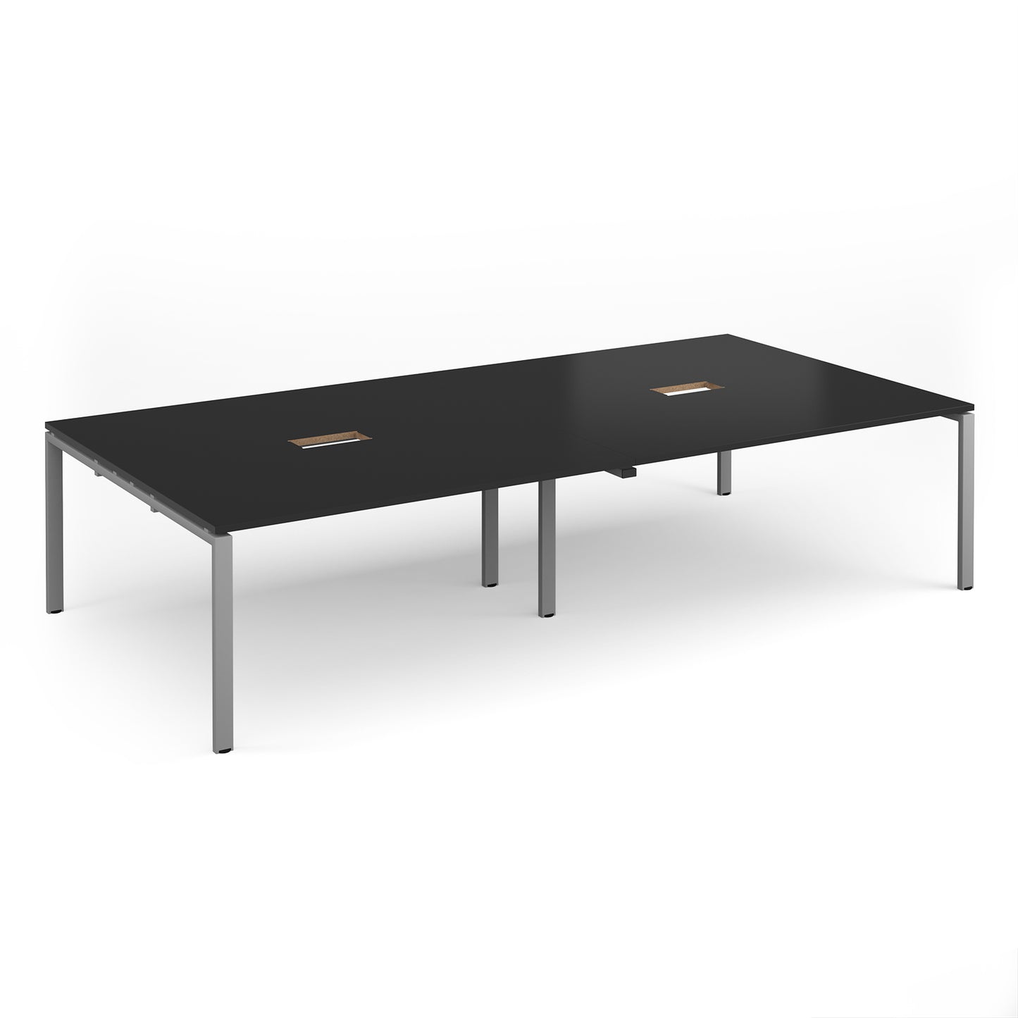 Adapt rectangular power ready boardroom table - EBT3216-CO-S-BK