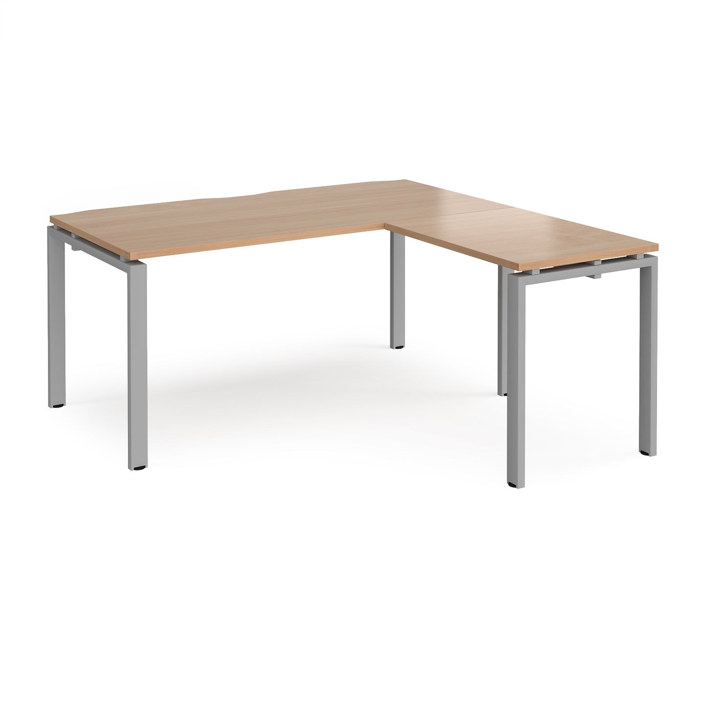 Adapt straight desk with return - ER1688-S-B