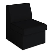 Contemporary Modular Fabric Low Back Sofa