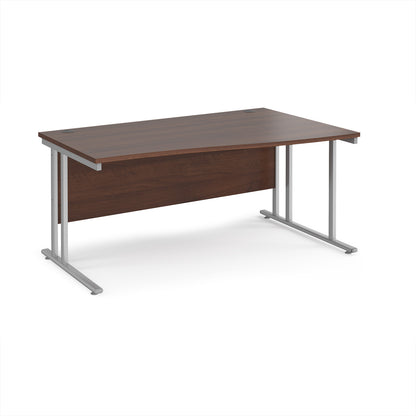 Maestro 25 cantilever right hand wave desk - MC16WRSW