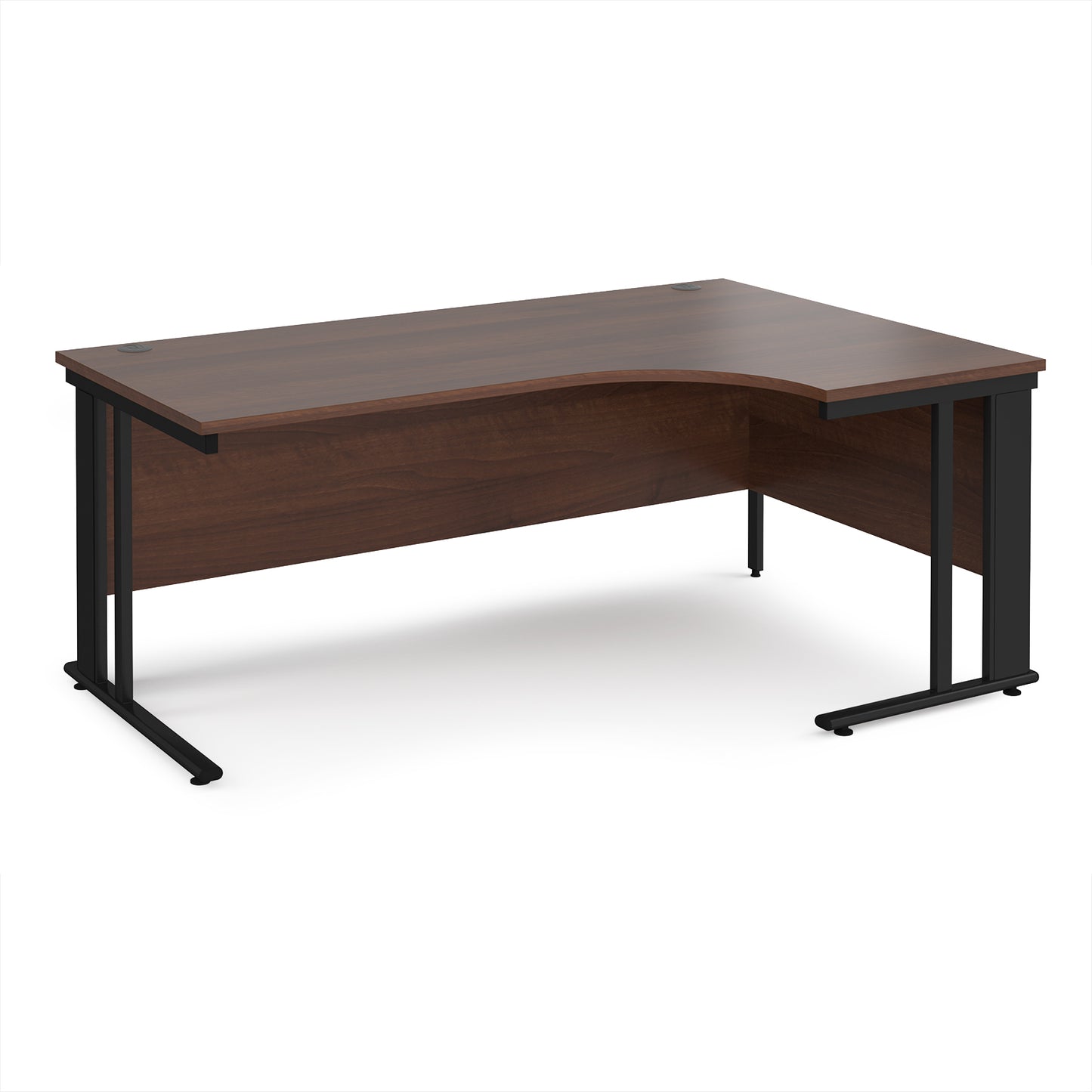 Maestro 25 cable managed right hand ergonomic desk - MCM18ERKW