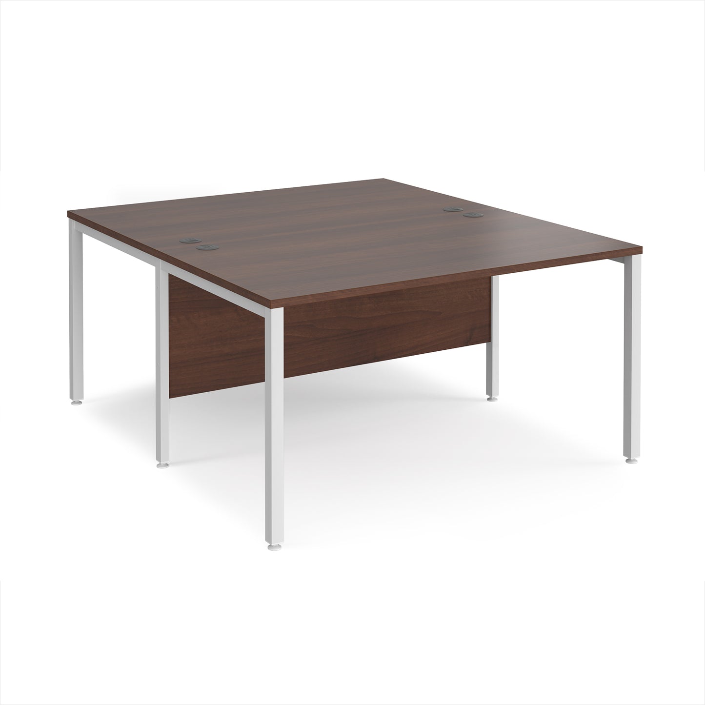 Maestro 25 bench back to back straight desks 1600mm - MB1416BWHW