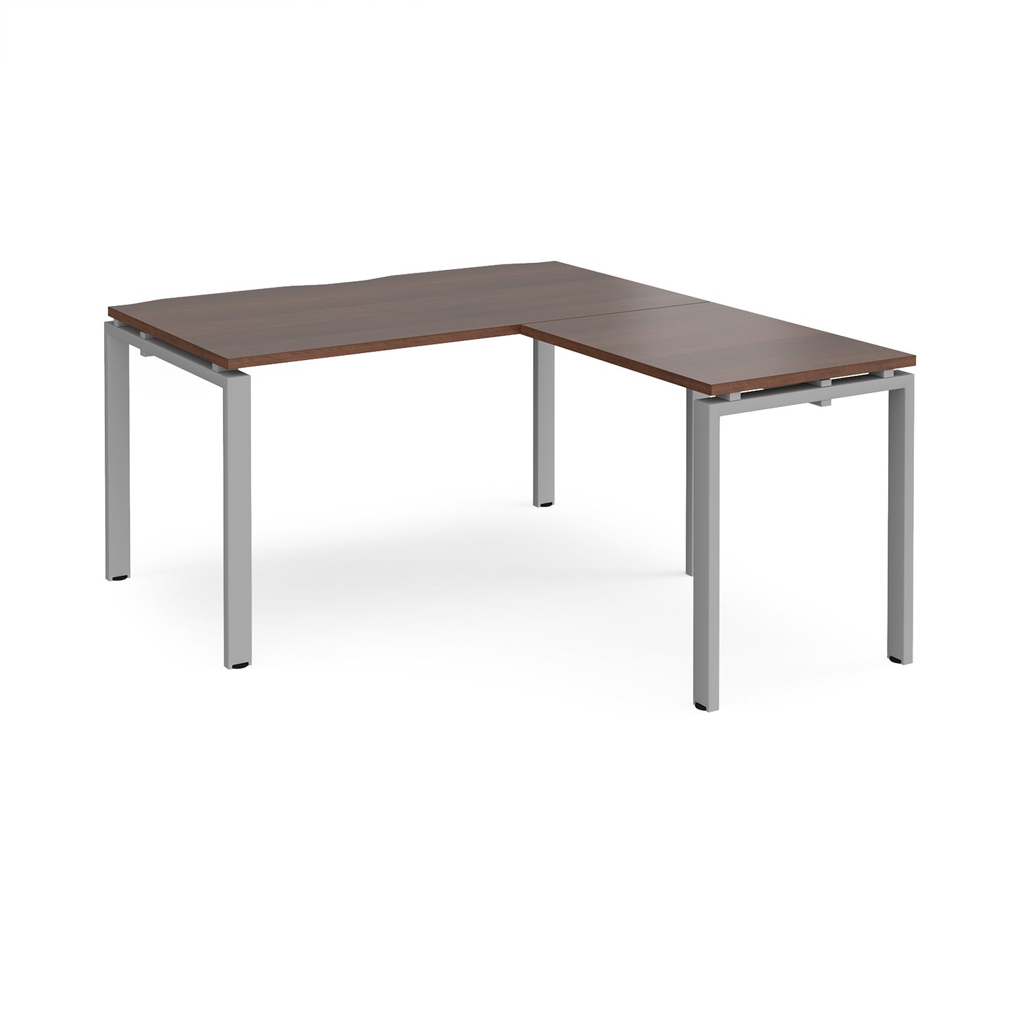 Adapt straight desk with return - ER1488-S-W