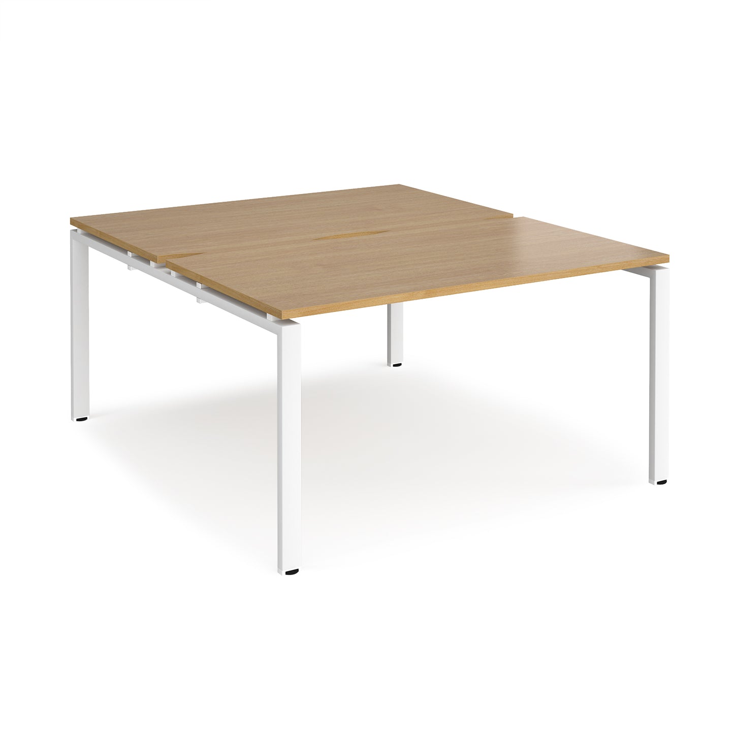 Adapt back to back desks 1600mm deep - E1416-WH-O