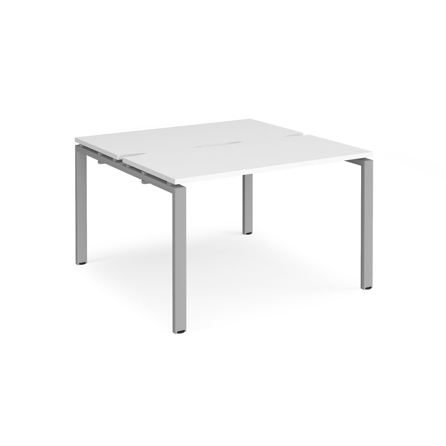 Adapt back to back desks 1200mm deep - E1212-S-WH