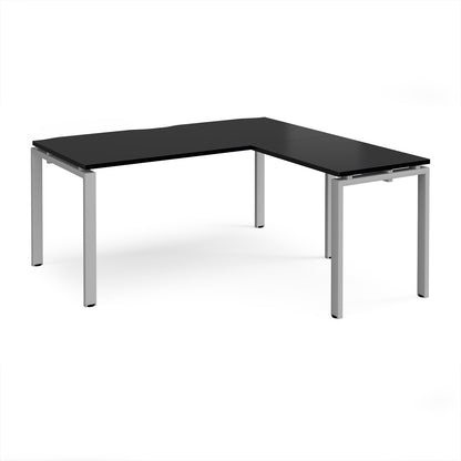 Adapt straight desk with return - ER1688-S-BK
