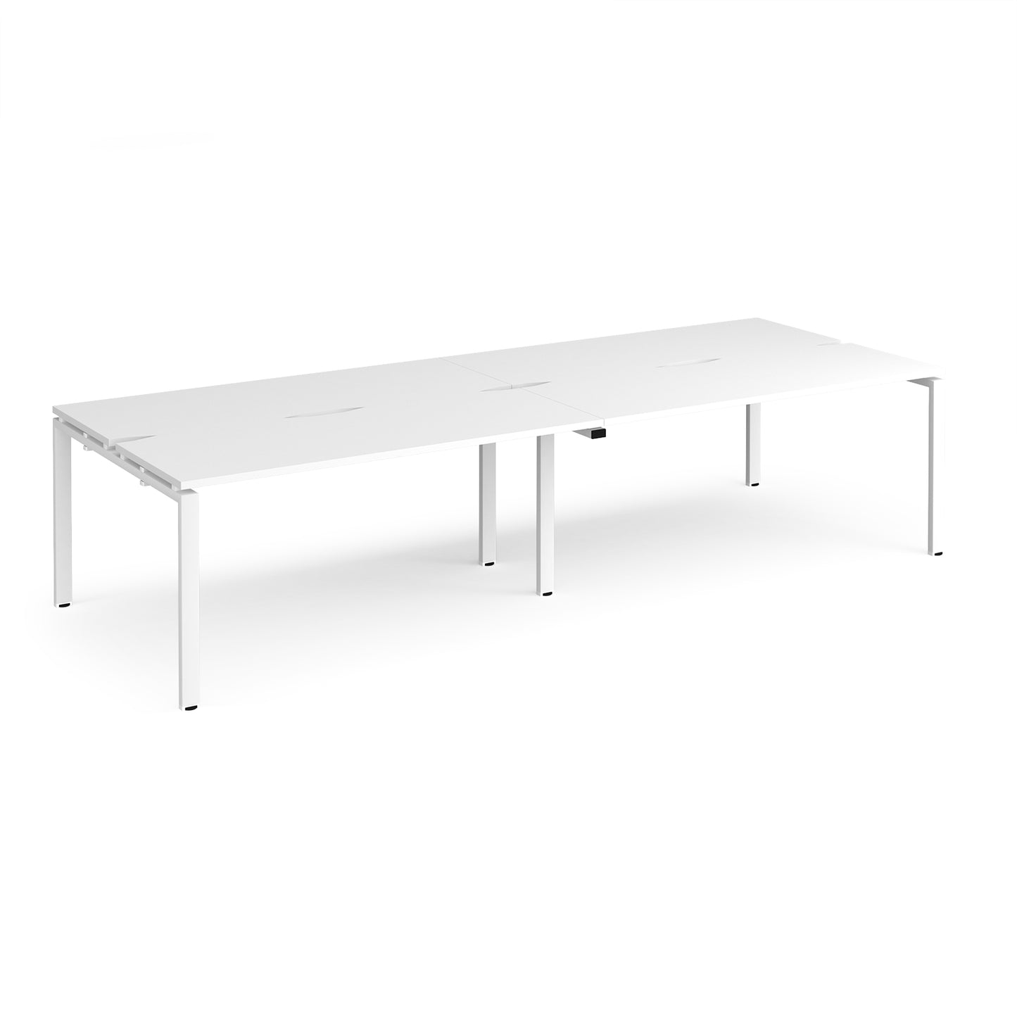 Adapt double back to back desks 1200mm deep - E2812-WH-WH