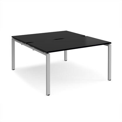 Adapt back to back desks 1600mm deep - E1416-S-BK