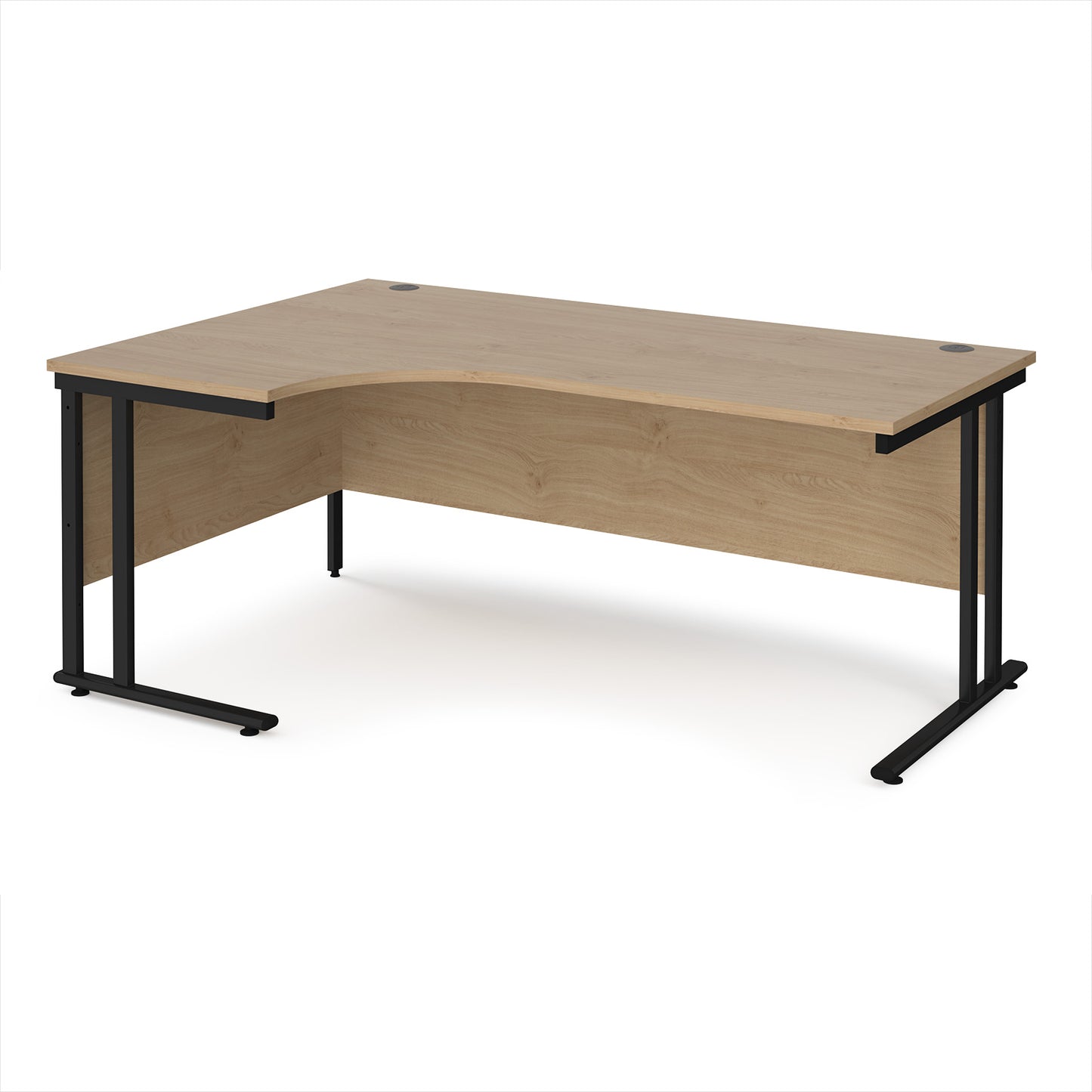 Maestro 25 cantilever left hand ergonomic desk - MC18ELKKO