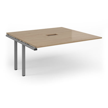 Adapt square power ready add-on boardroom table - EBT1616-AB-CO-S-KO