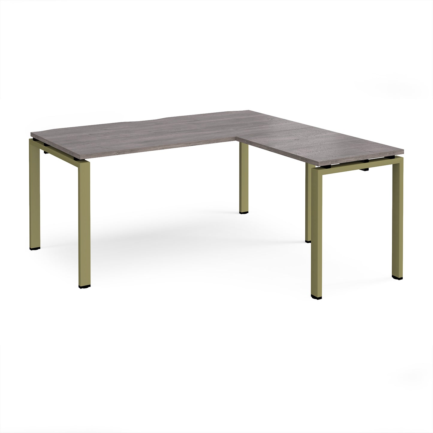 Adapt straight desk with return - ER1688-GN-GO