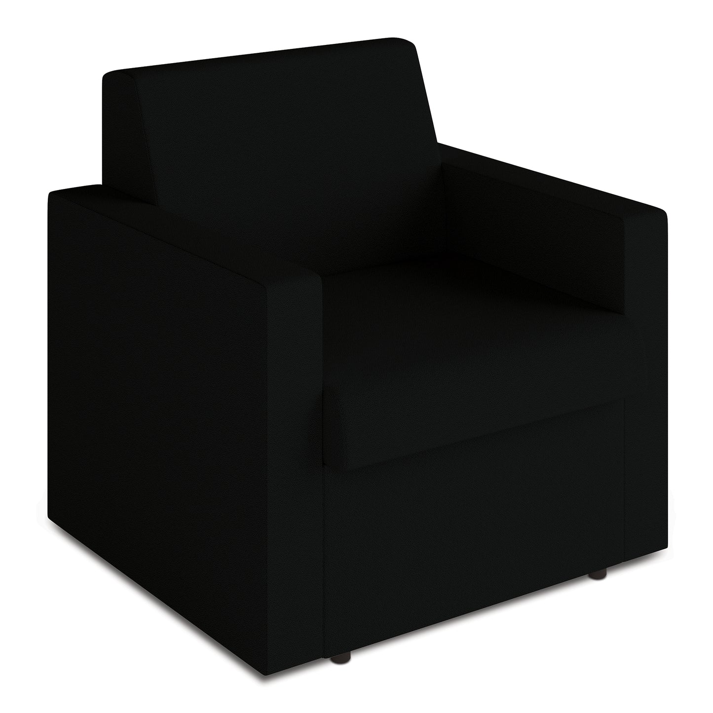 Contemporary Modular Fabric Low Back Sofa