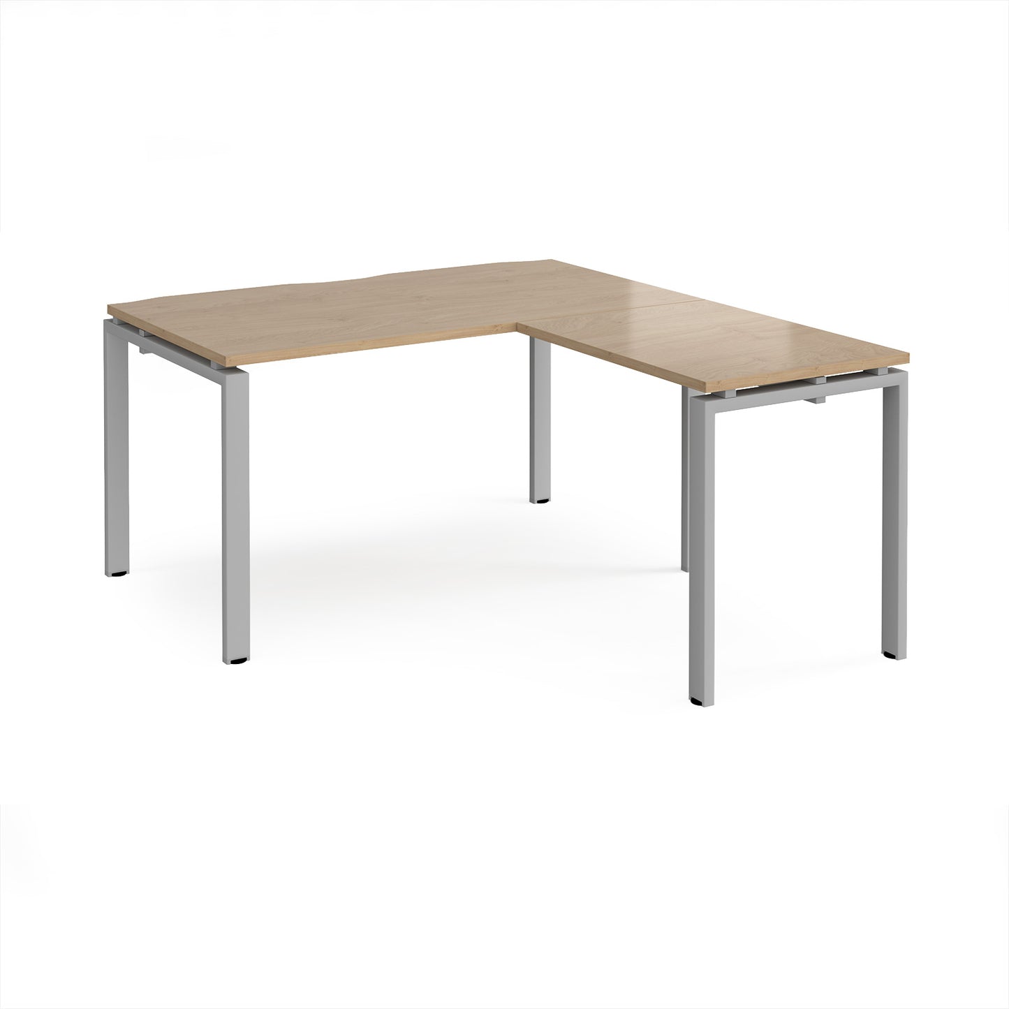 Adapt straight desk with return - ER1488-S-KO