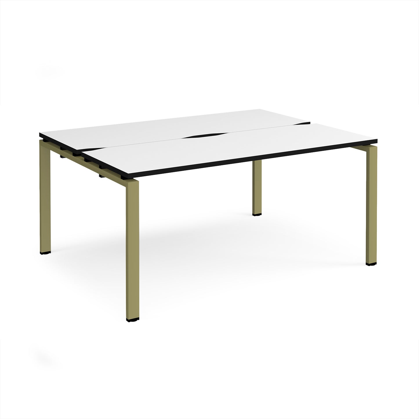 Adapt back to back desks 1200mm deep - E1612-GN-WK