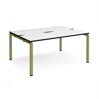 Adapt back to back desks 1200mm deep - E1612-GN-WK
