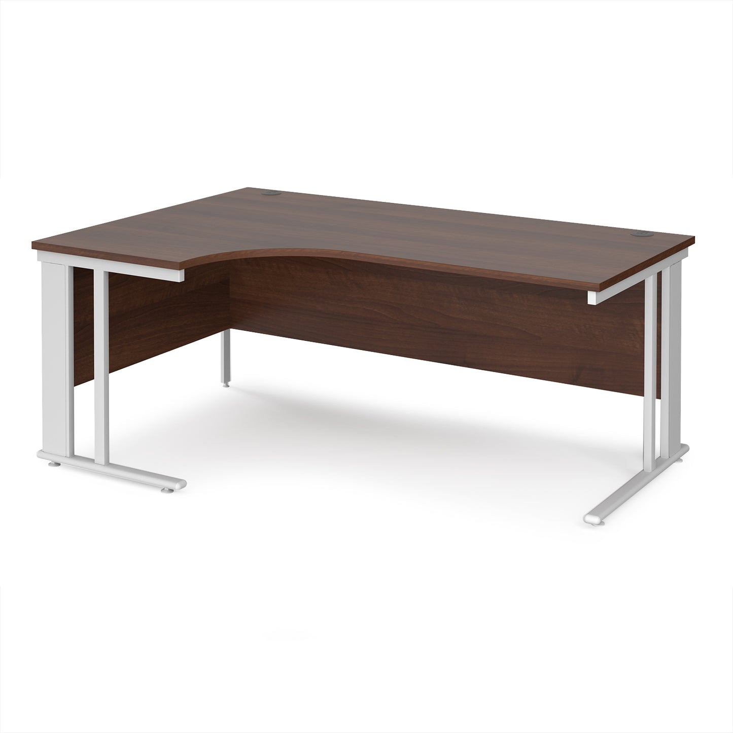 Maestro 25 cable managed left hand ergonomic desk - MCM18ELWHW