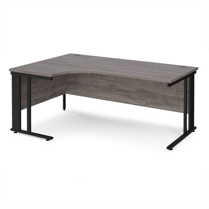 Maestro 25 cable managed left hand ergonomic desk - MCM18ELKGO