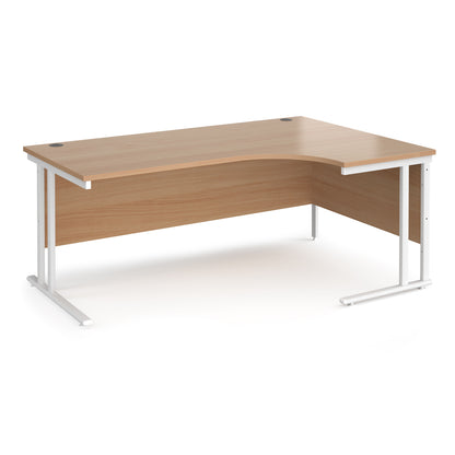 Maestro 25 cantilever right hand ergonomic desk - MC18ERWHB