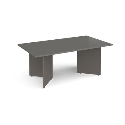 Arrow head leg rectangular boardroom table - EB18OG